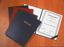 okadki na dyplomy i certyfikaty z indywidualnymi toczeniami